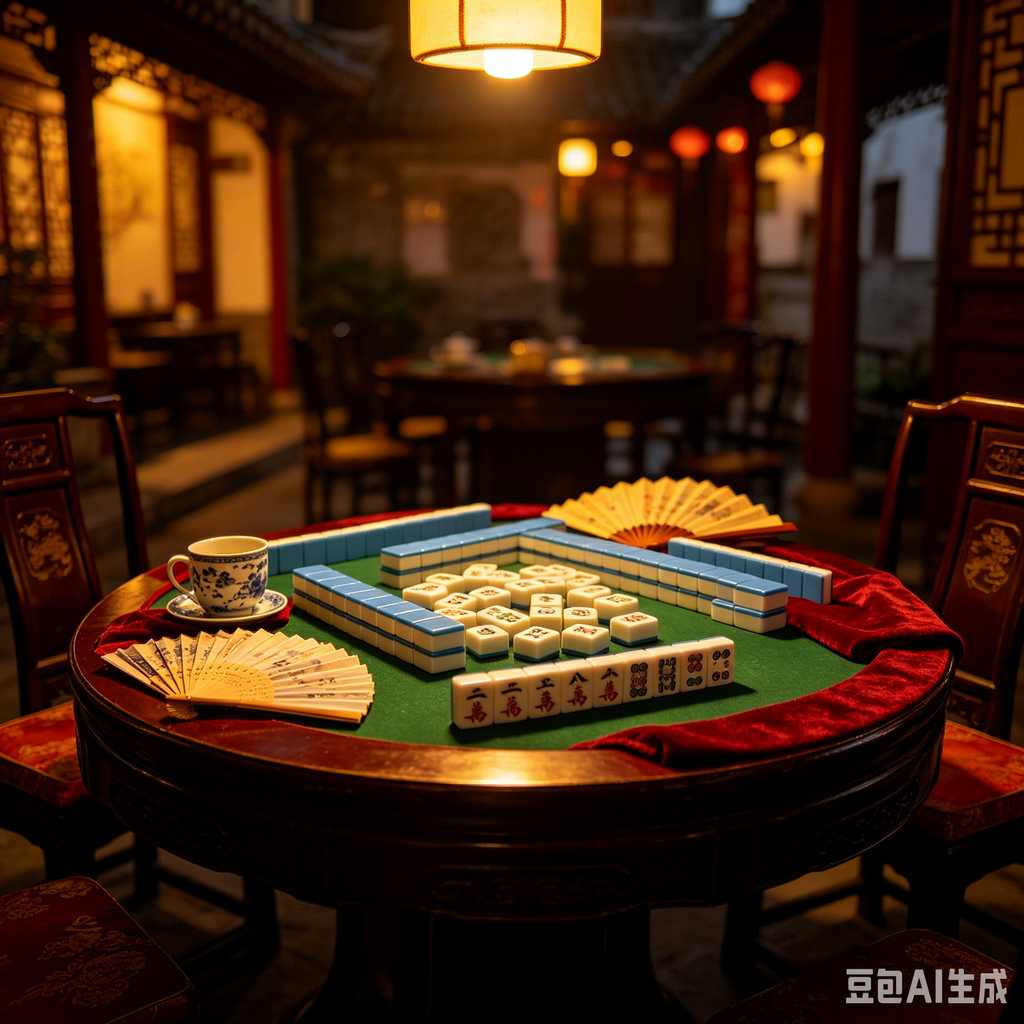 transparent mini mahjong set