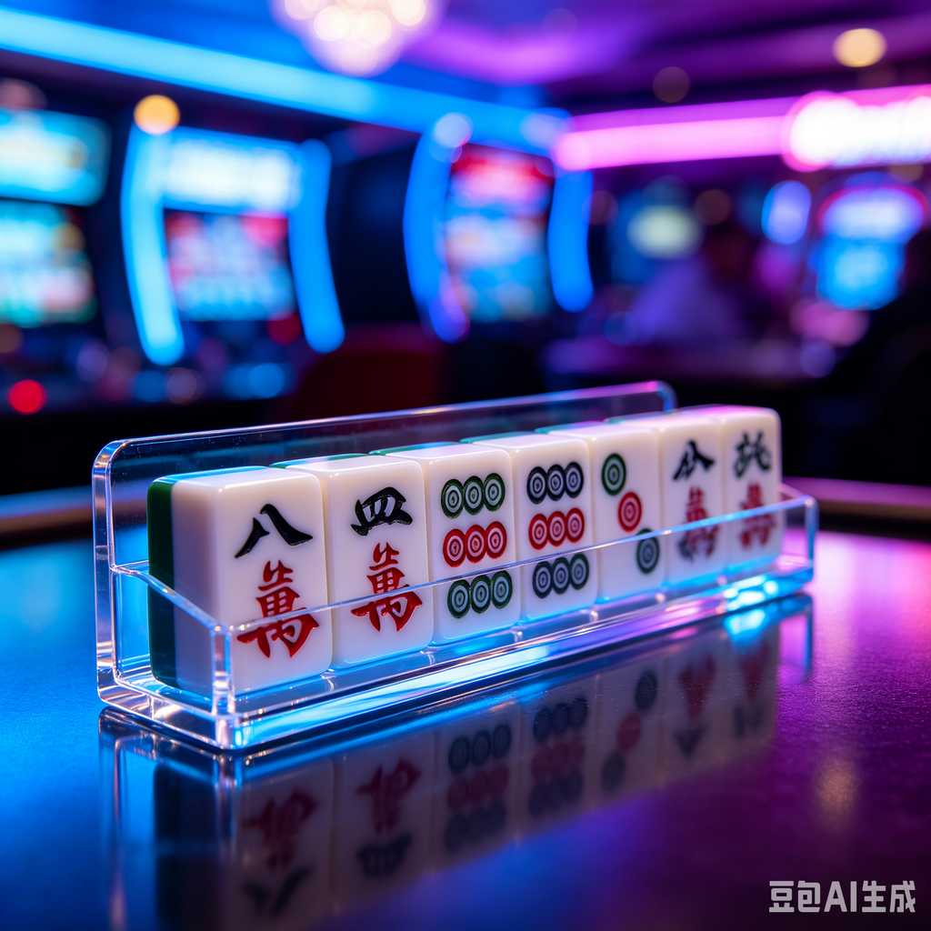 elegant text mahjong tiles