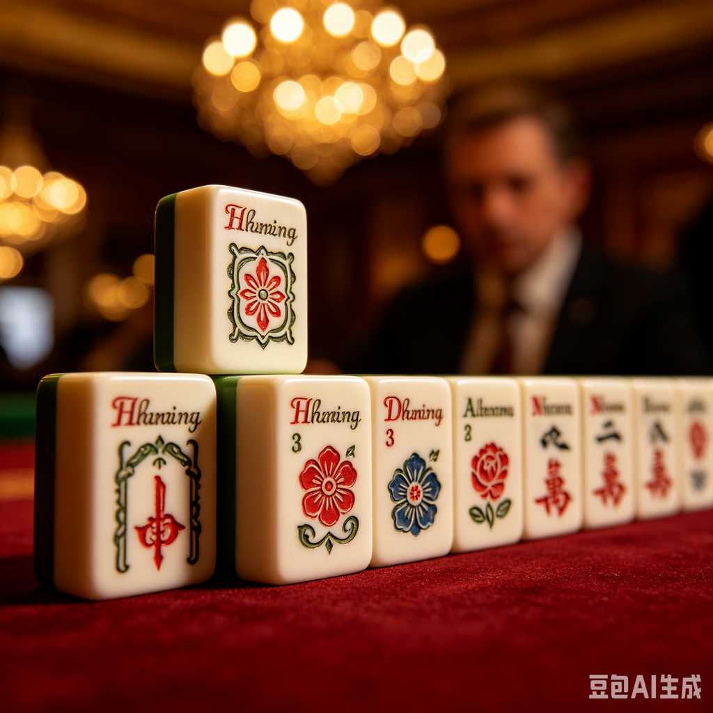 elegant packing mahjong gift